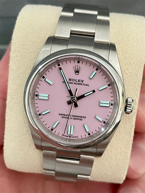 rolex pink dial replica|rolex op 36 candy pink.